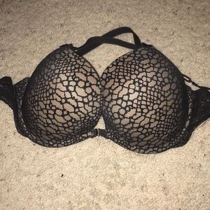 Aerie “Scarlet” 36D push-up w/ multi style straps